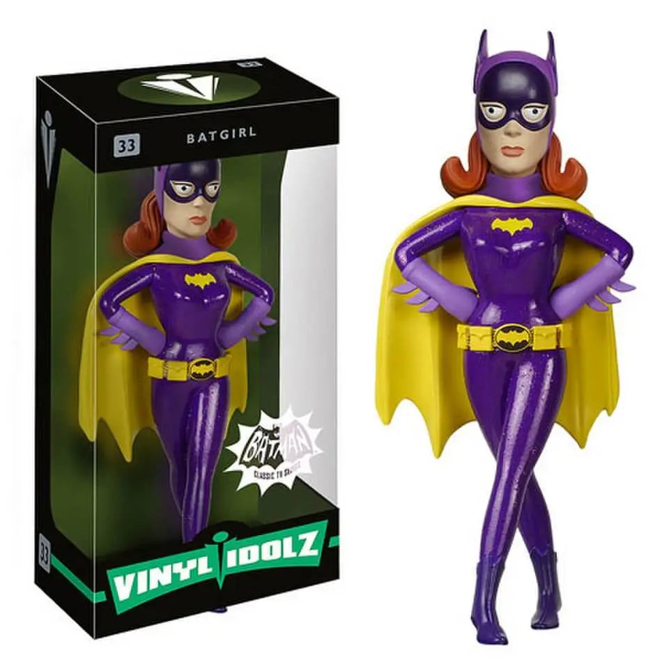 Funko DC Comics Batman Batgirl 1966 Vinyl Idolz Figure – Gold