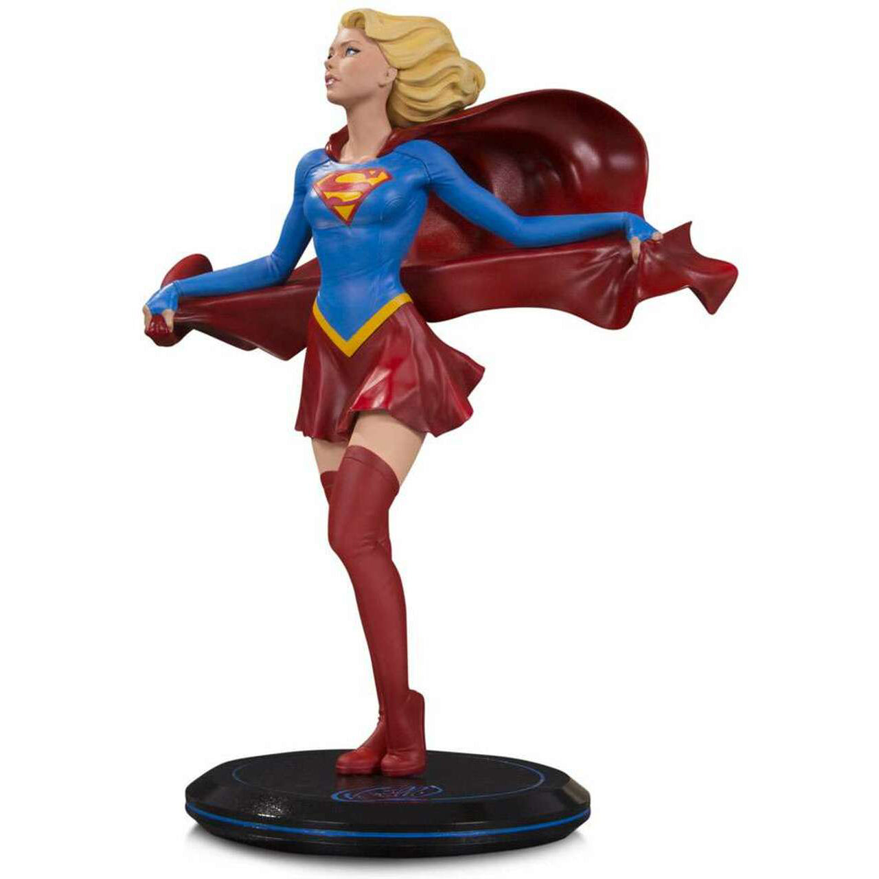 DC Cover Girls: Statue: Supergirl By Joelle Jones – Gold Dust Toys