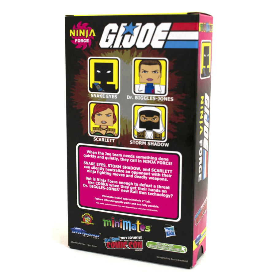 Diamond G.I. Joe Anniversary Minimates Box Set New York Comic Con 2022 Exclusive