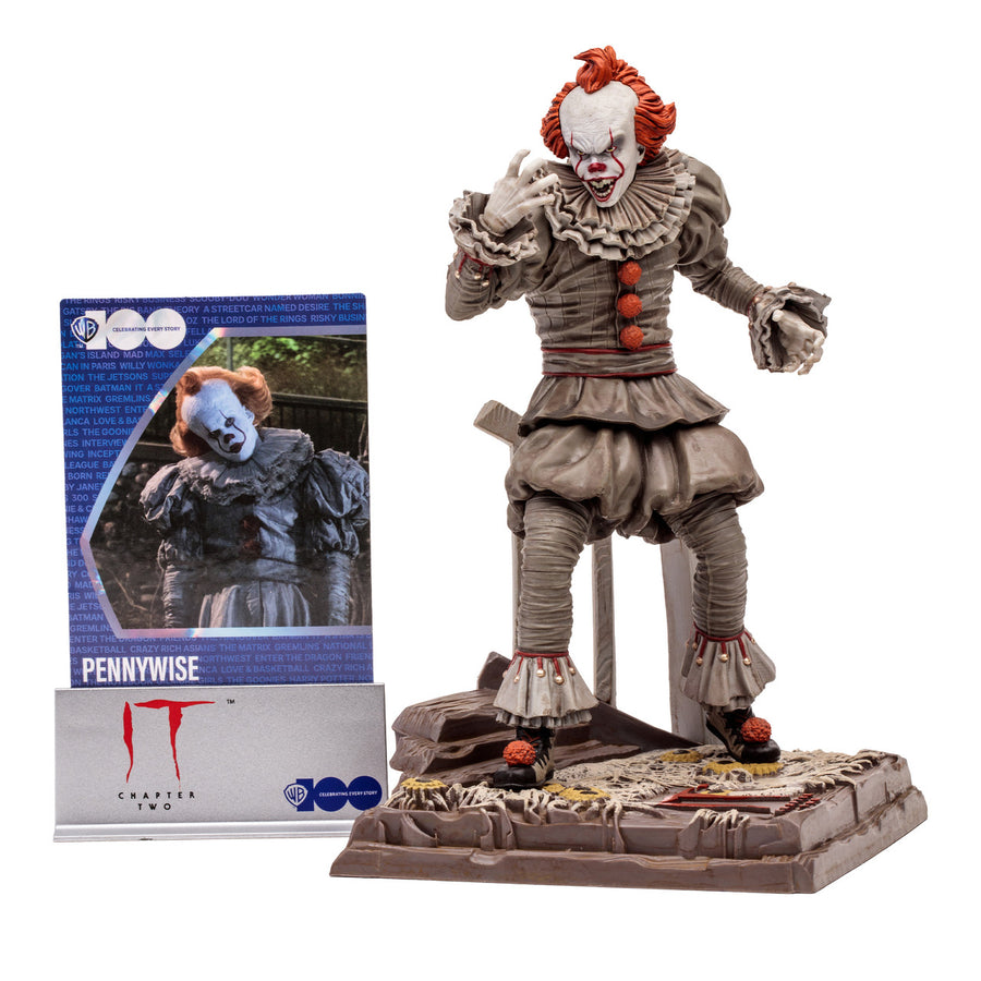 McFarlane Pennywise from IT Movie Maniacs 6 Inch Figure