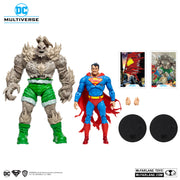 McFarlane Toys DC Comics Gold Label Collection Superman vs Doomsday Action Figure Set