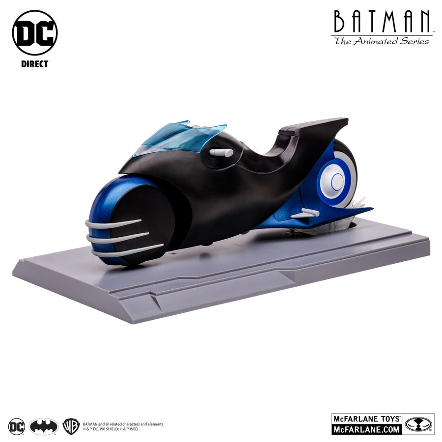 McFarlane Toys DC Comics Batman The Animated Series Vehicle Batcycle Figure