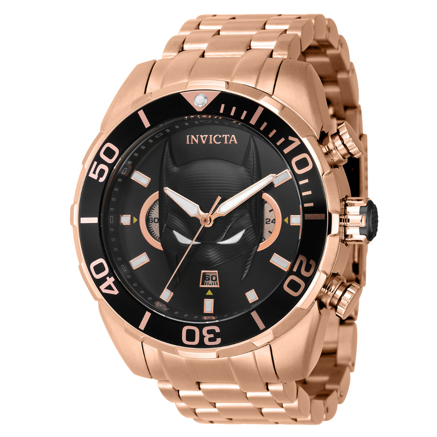 Invicta DC Comics Batman Men's Watch - 50mm, Rose Gold (43600)