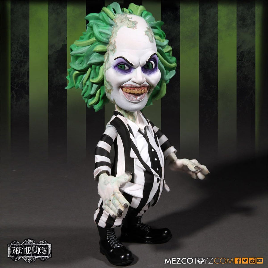 Mezco Beetlejuice Stylized Roto Action Figure from Beetlejuice Movie 15cm