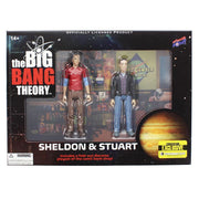 The Big Bang Theory Sheldon & Stuart (Con Exclusive) 3 3/4" Action Figures Bif Bang Pow