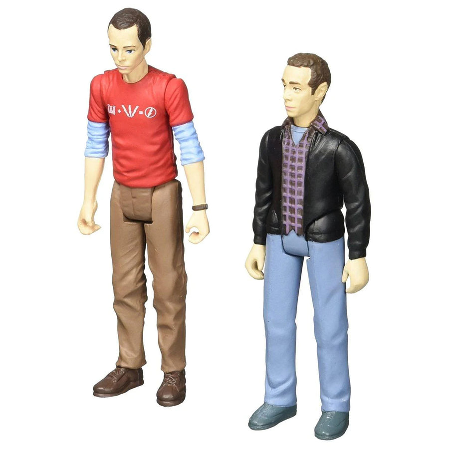 The Big Bang Theory Sheldon & Stuart (Con Exclusive) 3 3/4" Action Figures Bif Bang Pow