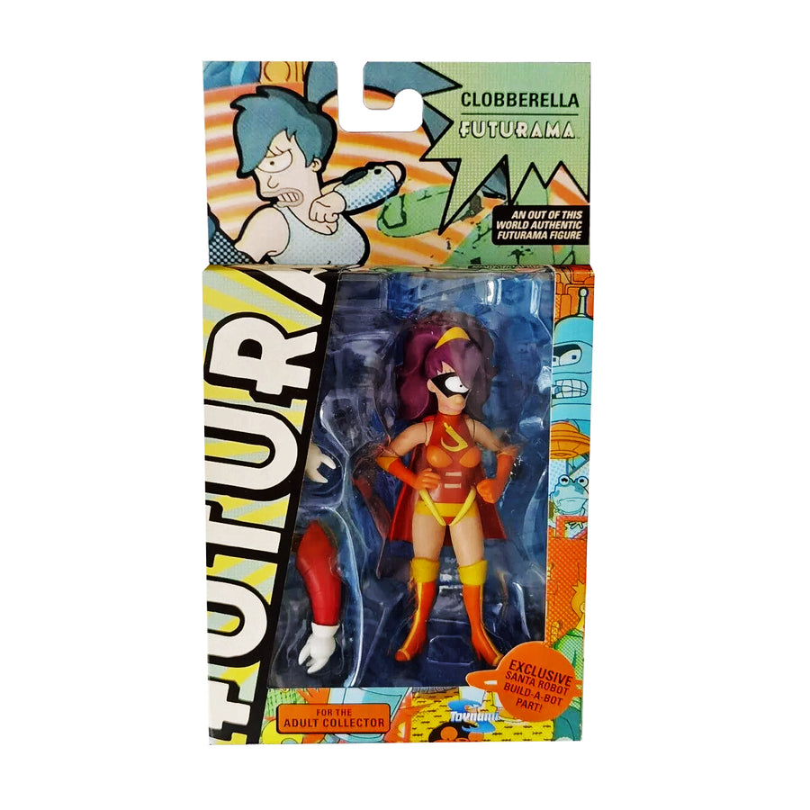 Toynami Futurama Series 6 Figure Clobberella 6 Inch Action Figure