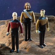 Super7 Star Trek: The Next Generation ReAction Full Set of 6 Action Figures