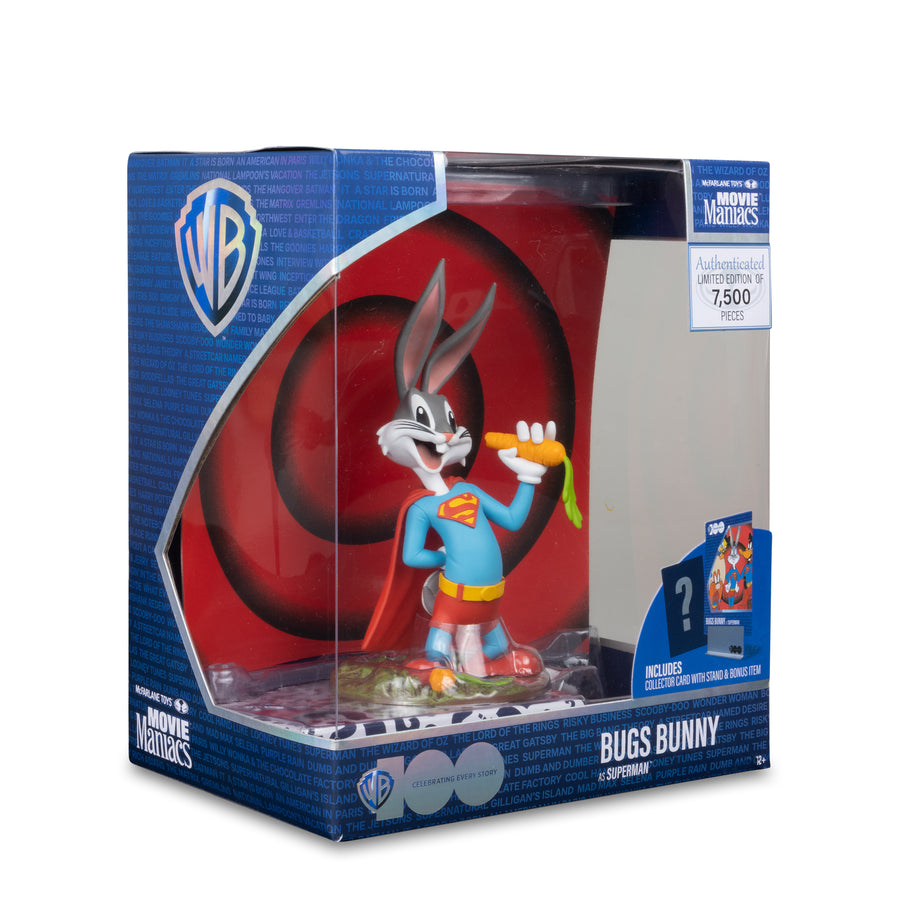 McFarlane Warner Bros 100 Bugs Bunny as Superman Limited Edition Figure