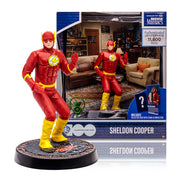 McFarlane Sheldon Cooper as Flash from The Big Bang Theory Movie Maniacs 6 Inch Figure