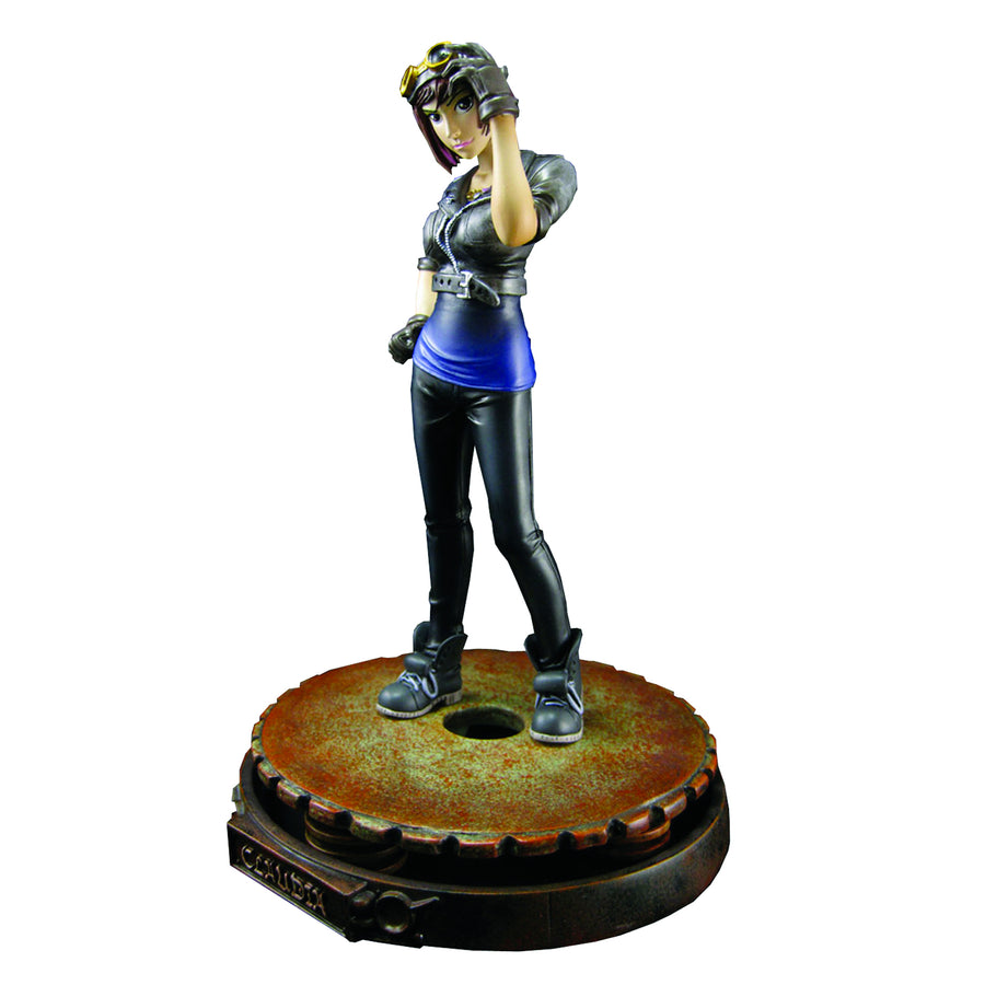 Warehouse 13 Animated 6 Inch Maquette Pete Lattimer and Claudia by QMX