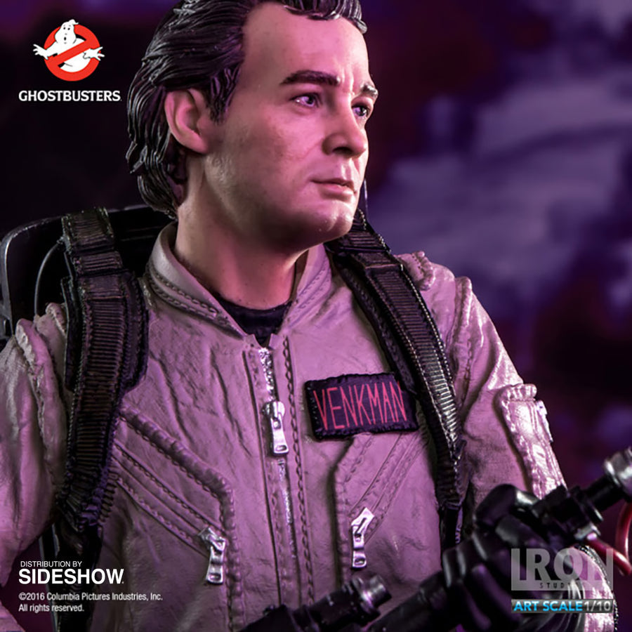 Iron Studios Ghostbusters Dr Peter Venkman Statue 1:10 Scale Ex-Display