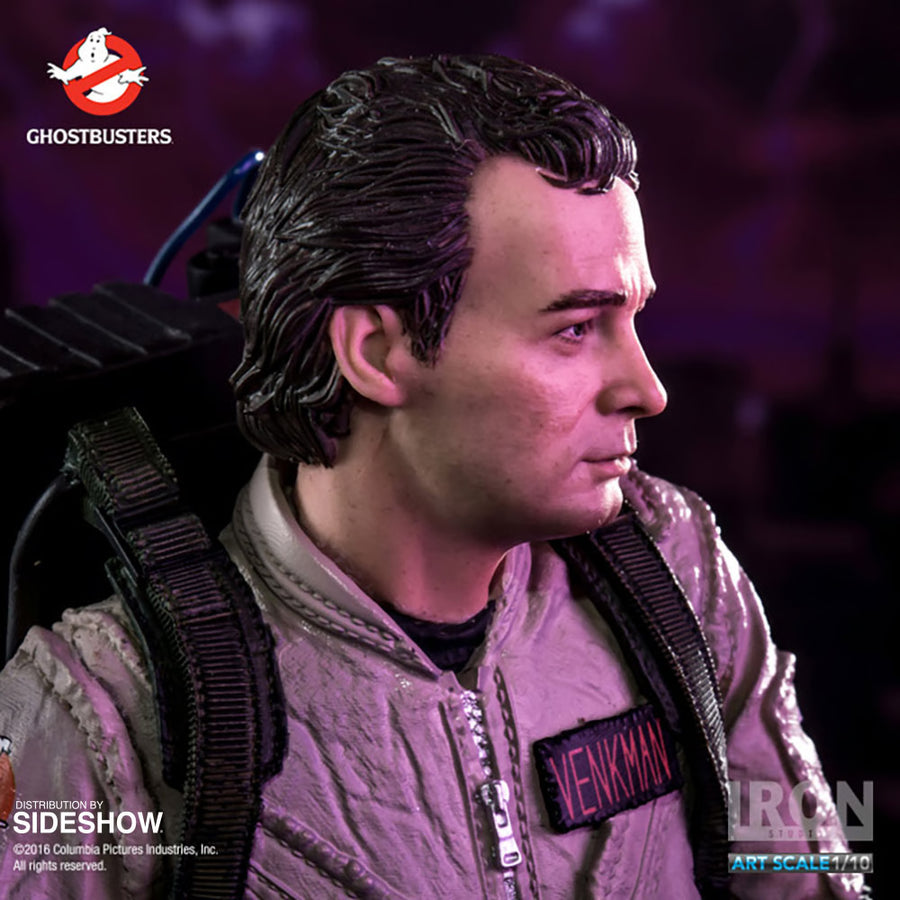 Iron Studios Ghostbusters Dr Peter Venkman Statue 1:10 Scale Ex-Display