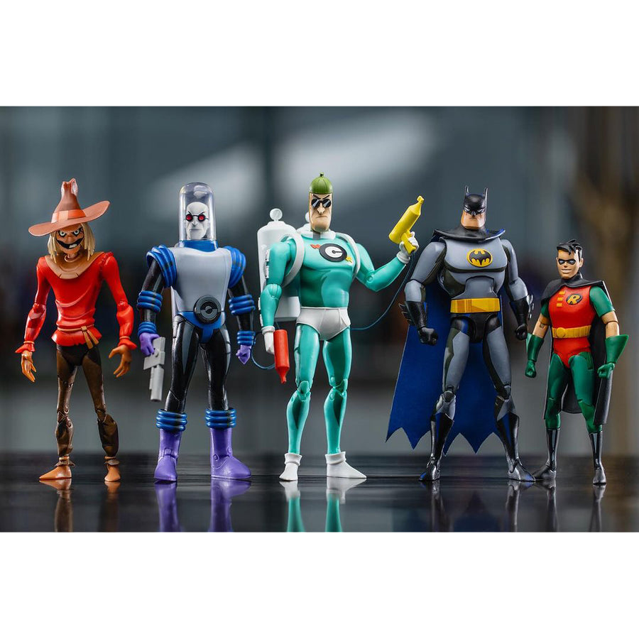 McFarlane DC Comics Batman Animated Series Build-A-Figure Condiment King Full Set