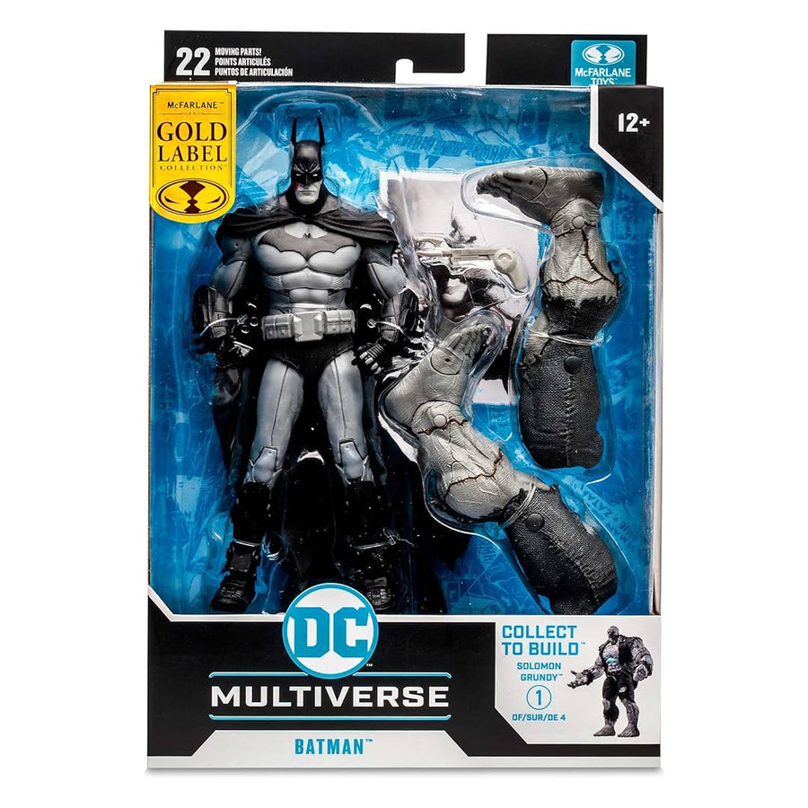 McFarlane DC Batman Black & White Build-A-Figure 7 Inch Arkham City Action Figure