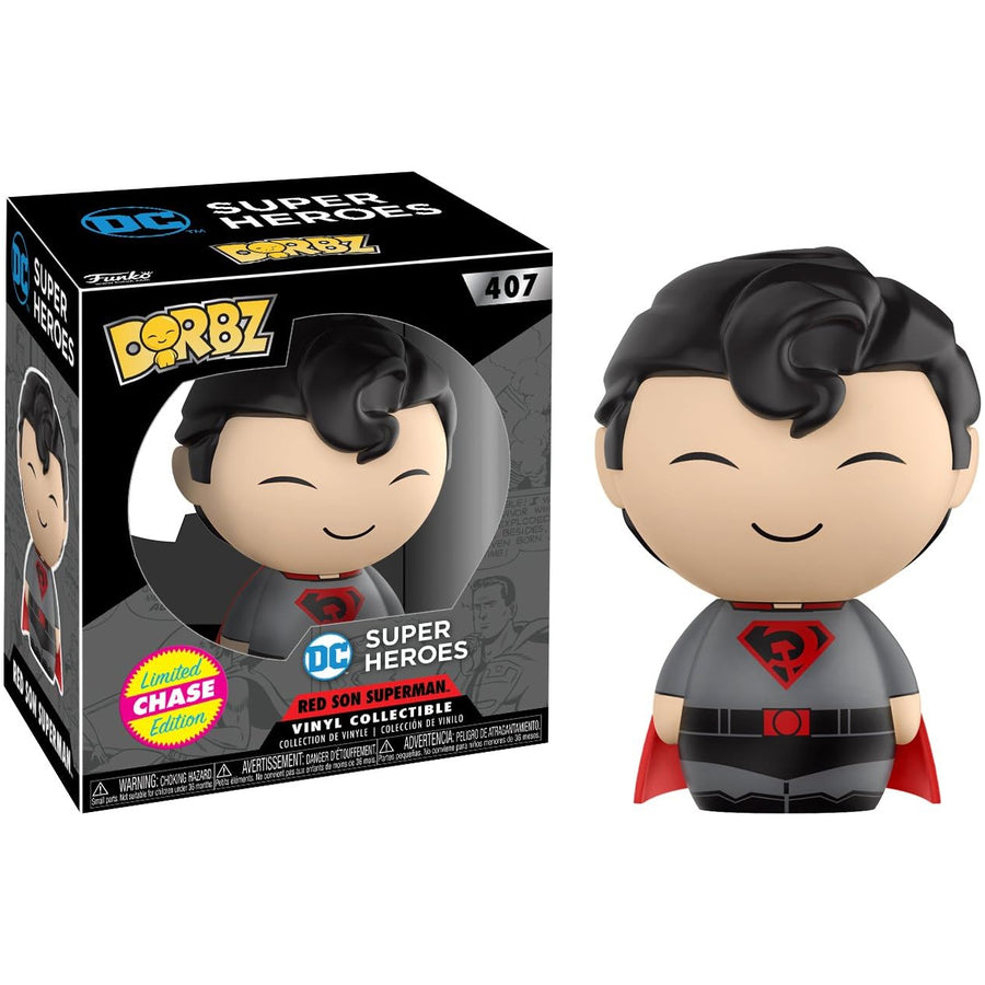 DC Superman Rare Chase Variant 407 Dorbz Vinyl Figure