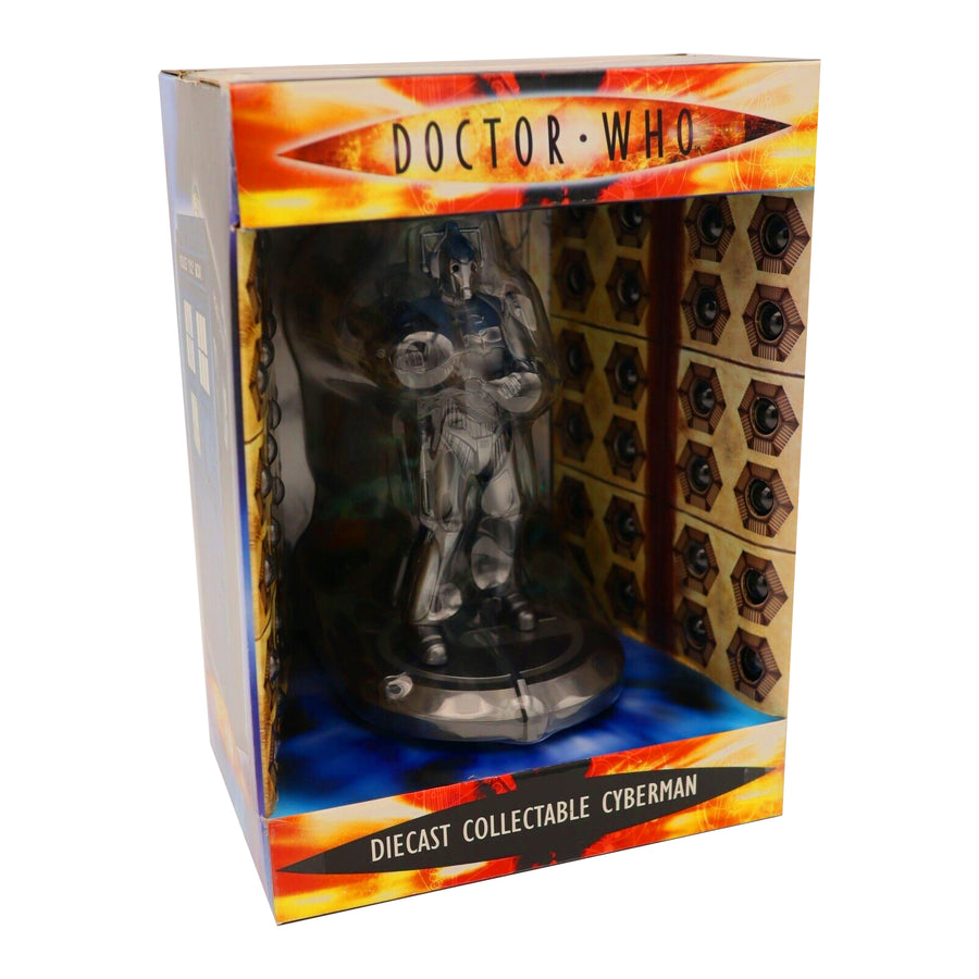 Doctor Who Cyberman Die Cast Collectable 6 Inch Figurine