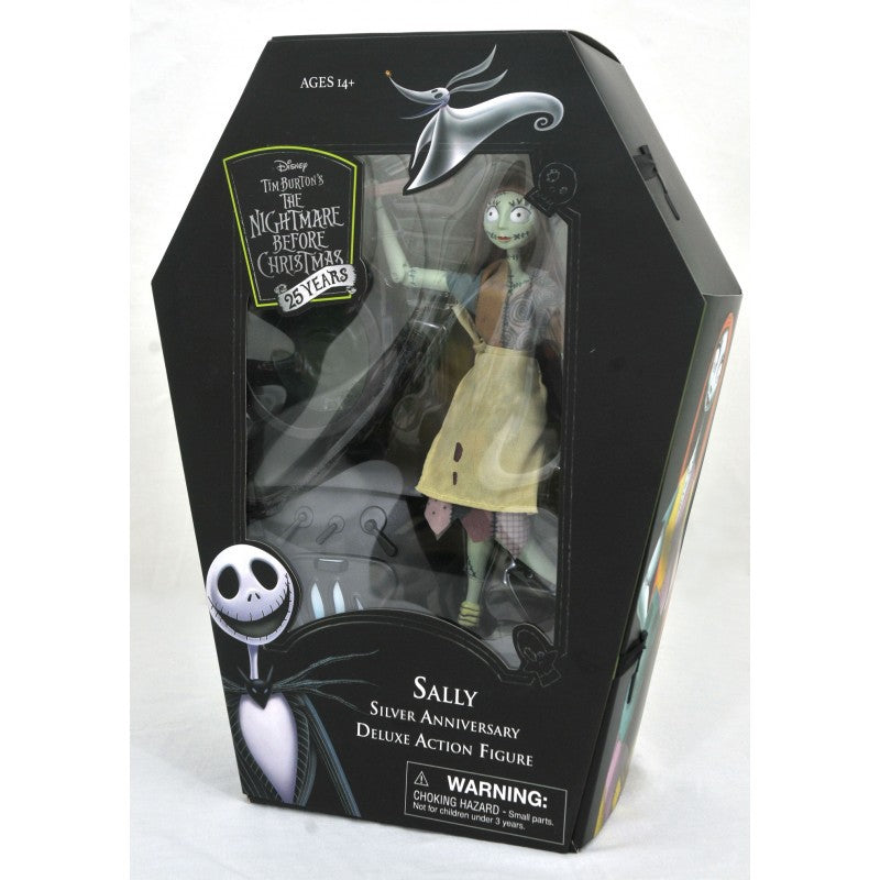 Diamond Select Nightmare before Christmas Silver Anniversary Action Figure Sally 25cm