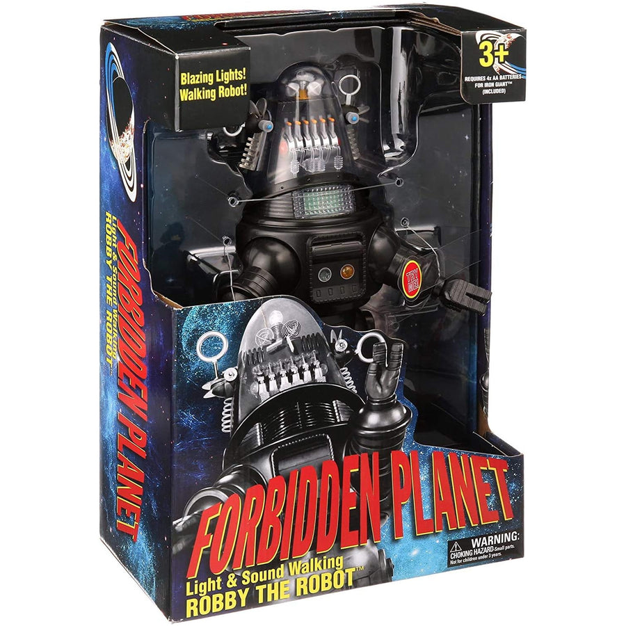 Forbidden Planet Robby The Robot Motorized Walking Motion with Lights and Sounds Variant Box