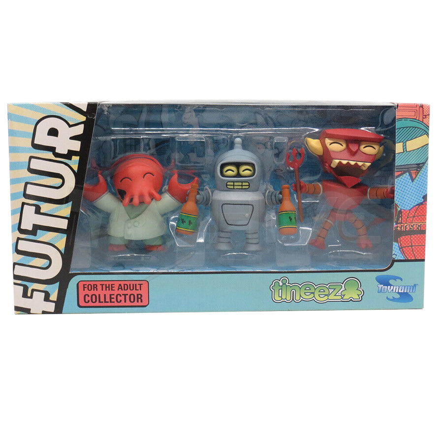 Futurama Tineez Wave 1 Bender, Zoidberg and Robot Devil