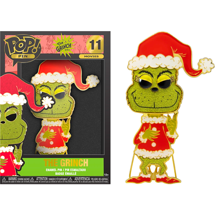 Funko Pop! Dr. Seuss Grinch Enamel Pin