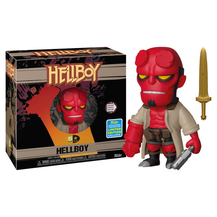 Funko Hellboy 5 Star 4" Vinyl Figure 2019 Summer Convention Exclusive