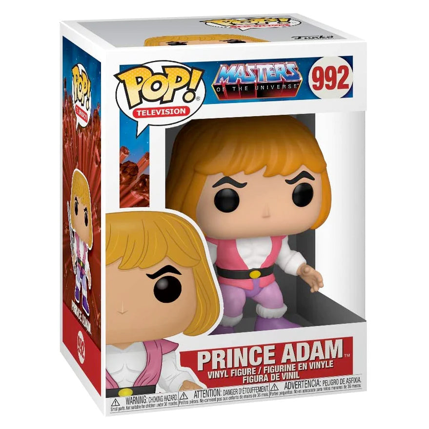 Funko POP! Masters of the Universe Prince Adam Vinyl Figure #992