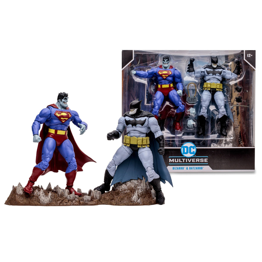 McFarlane DC Multiverse Action Figure 2-Pack Bizarro & Batzarro 18cm