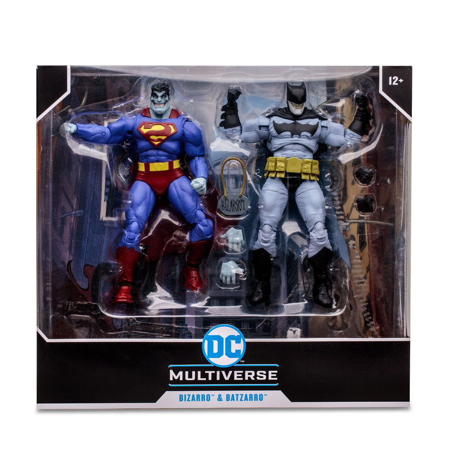 McFarlane DC Multiverse Action Figure 2-Pack Bizarro & Batzarro 18cm