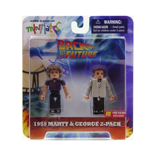 Minimates Back to the Future 1955 Marty & George 2 Pack