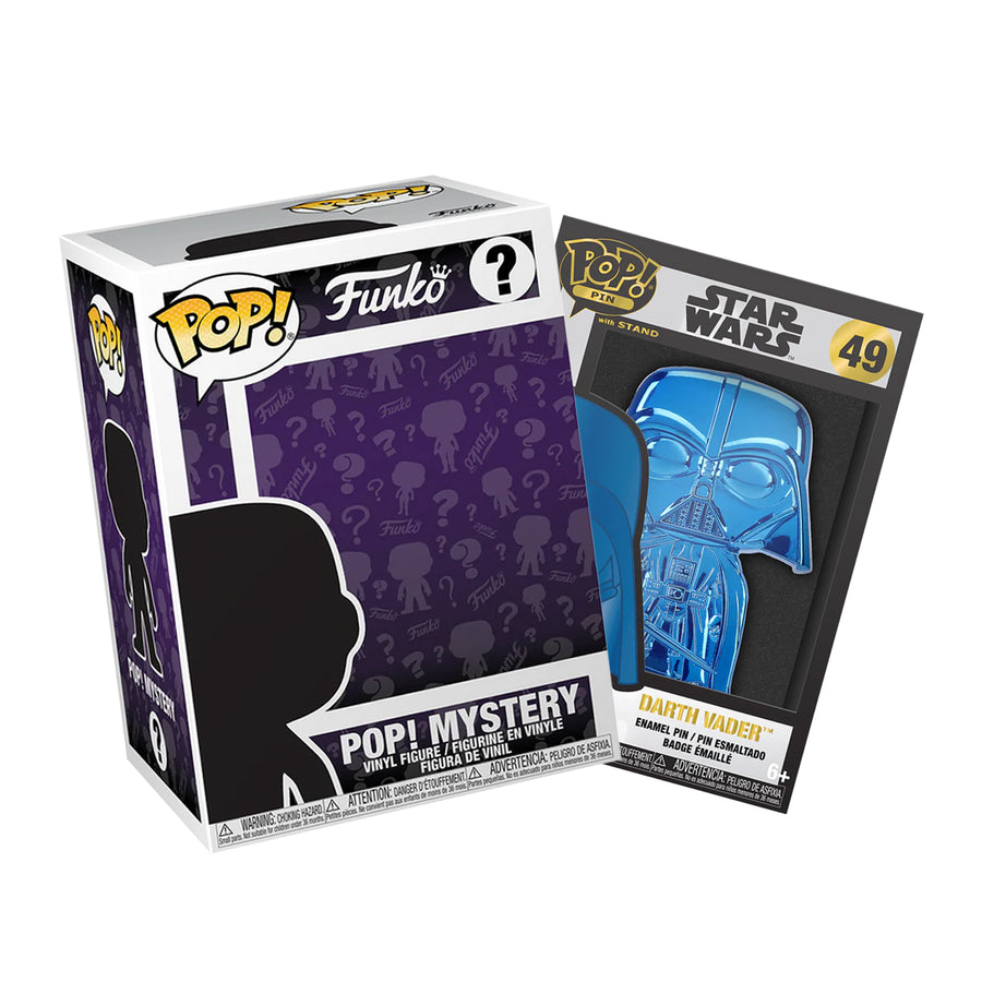 Mystery Funko POP! and POP! Pin Bundle