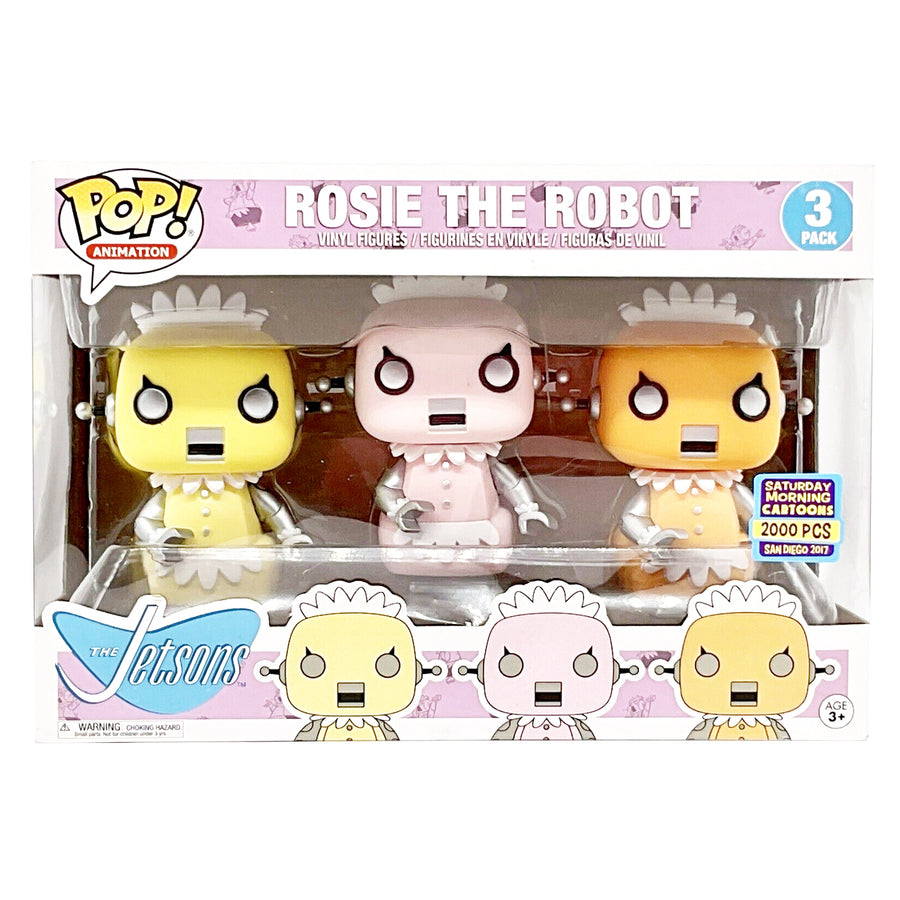 Funko POP! Animation The Jetsons Rosie the Robot 3 Pack 2017 SDCC