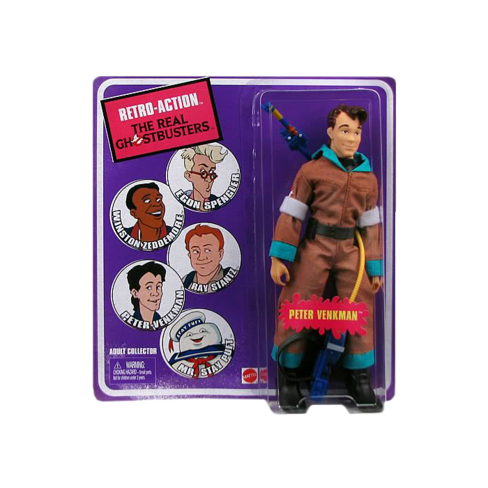 Ghostbusters The Real Ghostbusters Retro Peter Venkman 8 Action Figure