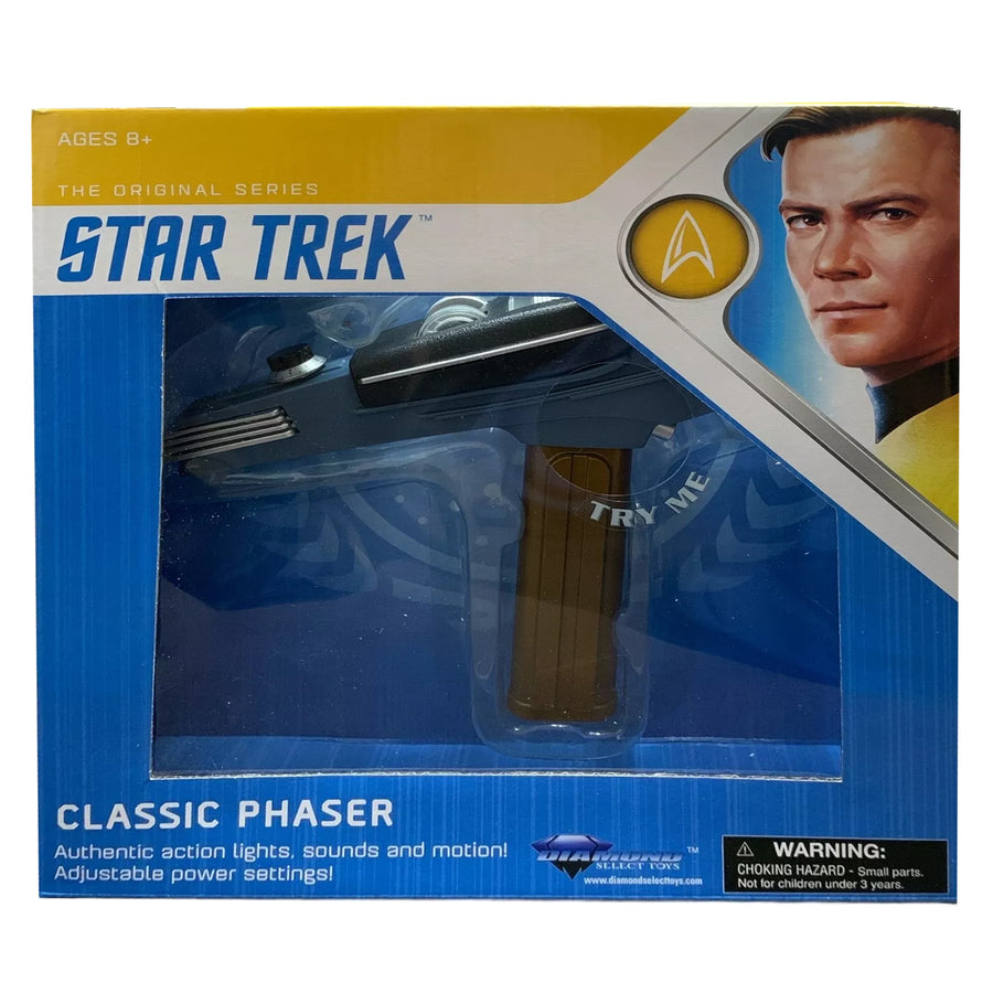 Diamond Select Toys Star Trek TOS Replica 1/1 Black Handle Phaser