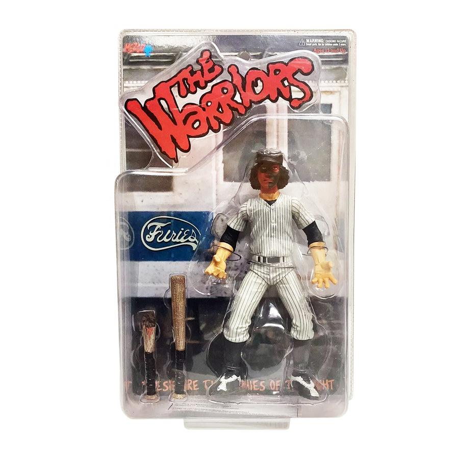 Mezco The Warriors Red & Black Baseball Fury Action Figure Clean Version