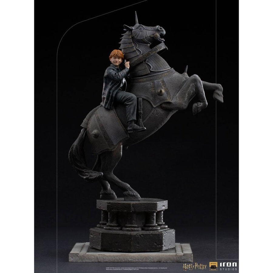 Iron Studios Harry Potter Deluxe Art Scale Statue 1/10 Ron Weasley at the Wizard Chess 35cm