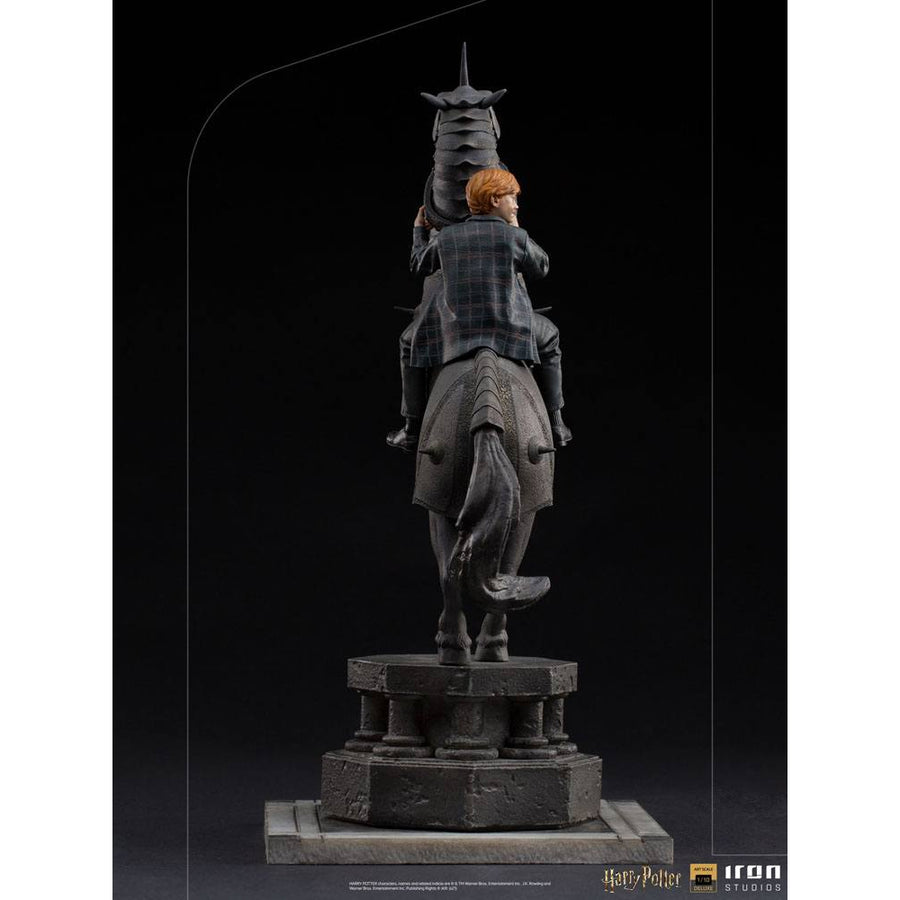 Iron Studios Harry Potter Deluxe Art Scale Statue 1/10 Ron Weasley at the Wizard Chess 35cm