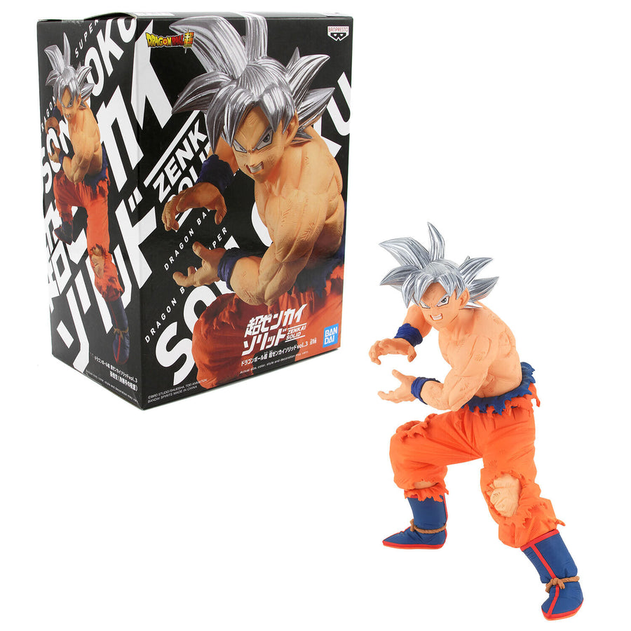 Banpresto Dragon Ball Super: Super Zankai Solid Vol. 3 Ultra Instinct Goku BP18463P