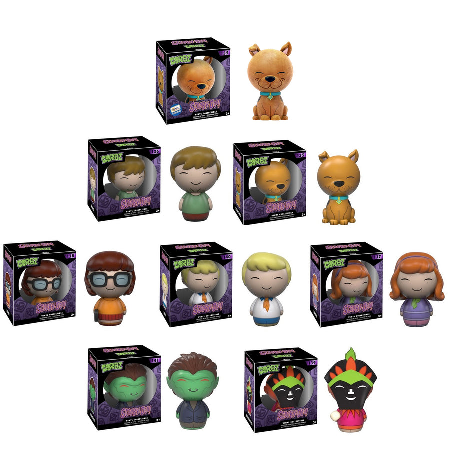 Funko Dorbz Scooby Doo Full Set of 8 Vinyl Figures
