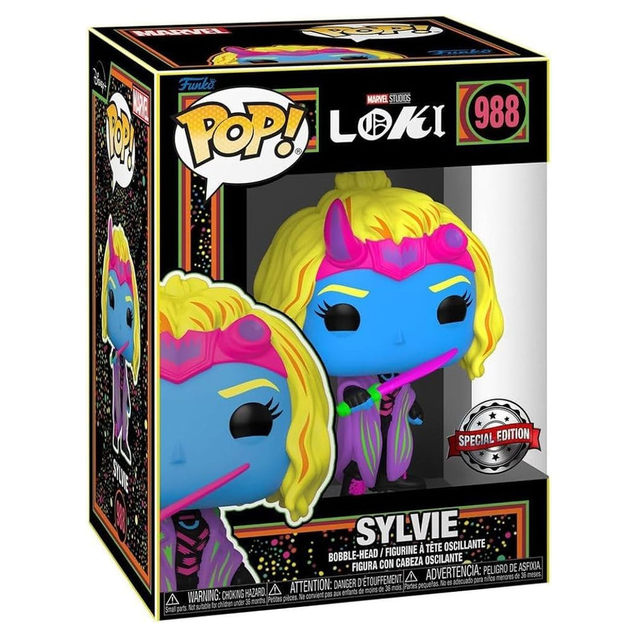 Funko POP! Sylvie Blacklight 988 Loki Vinyl Figure