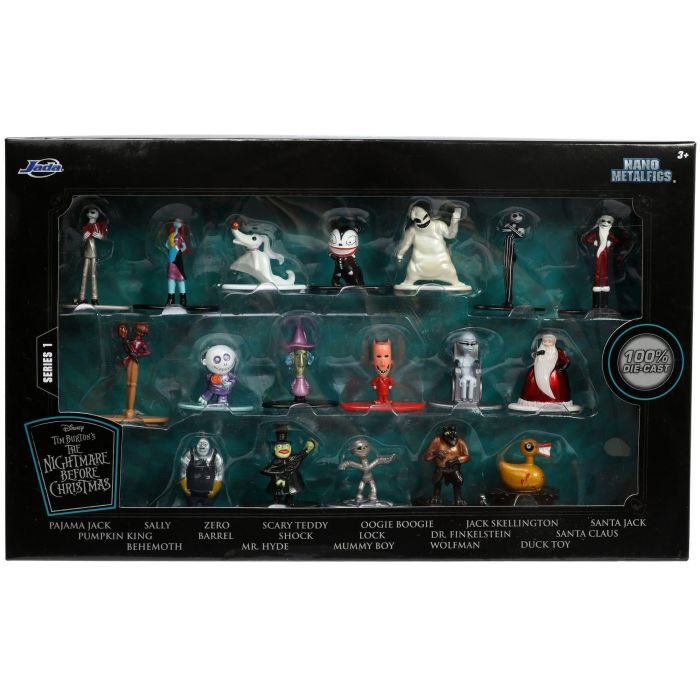 Disney Nano Metalfigs Nightmare Before Christmas Die Cast Figure 20-Pack