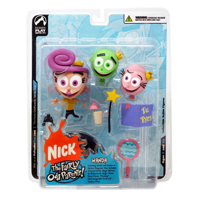 NickToons Fairly Odd Parents Wanda Action Figure