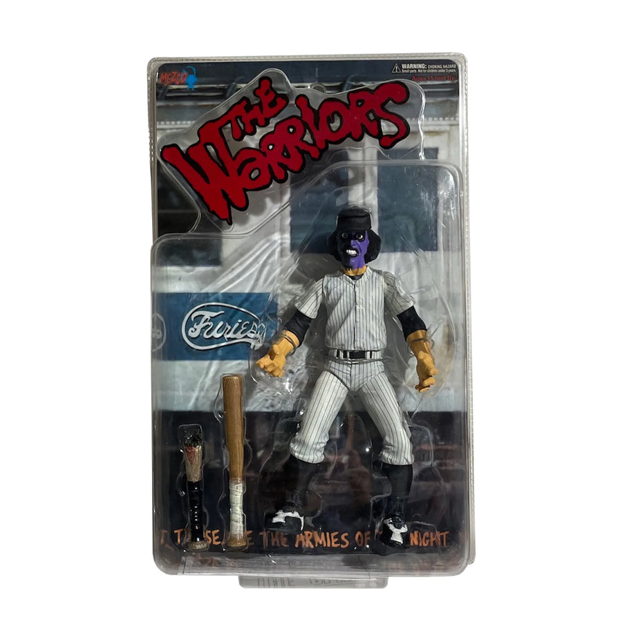 Mezco The Warriors Purple & Black Baseball Fury Action Figure Clean Version