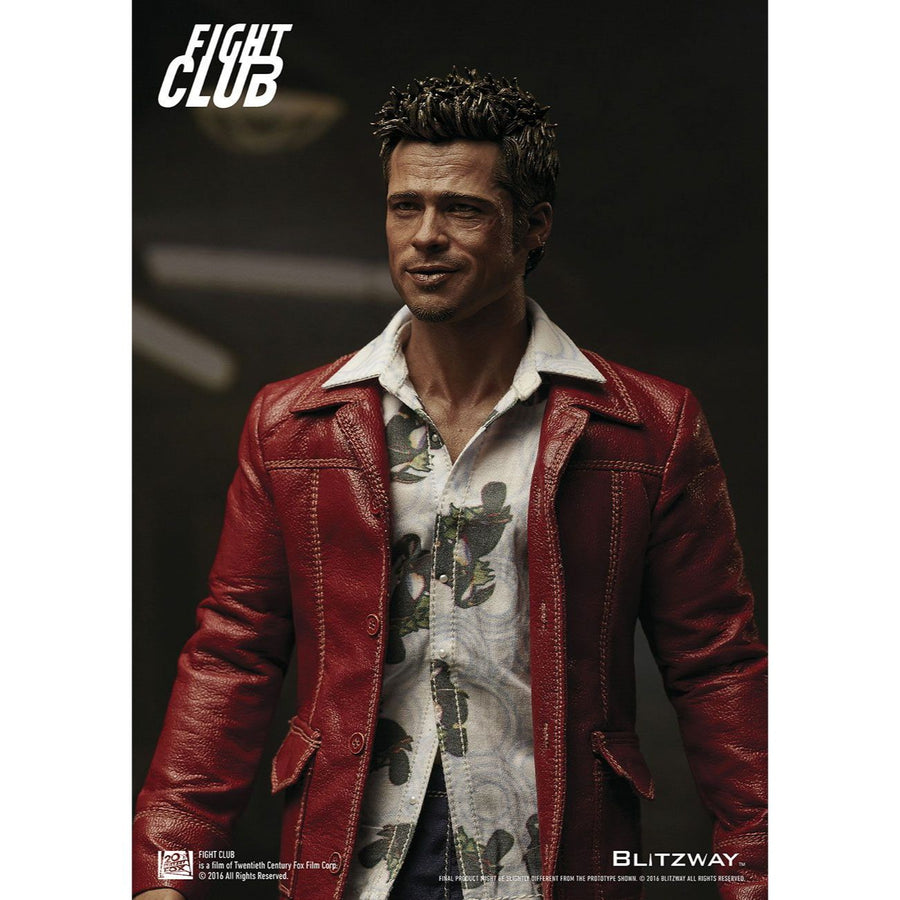 Blitzway Fight Club Tyler Durden Red Jacket Ex-Display 30cm 1/6 Scale