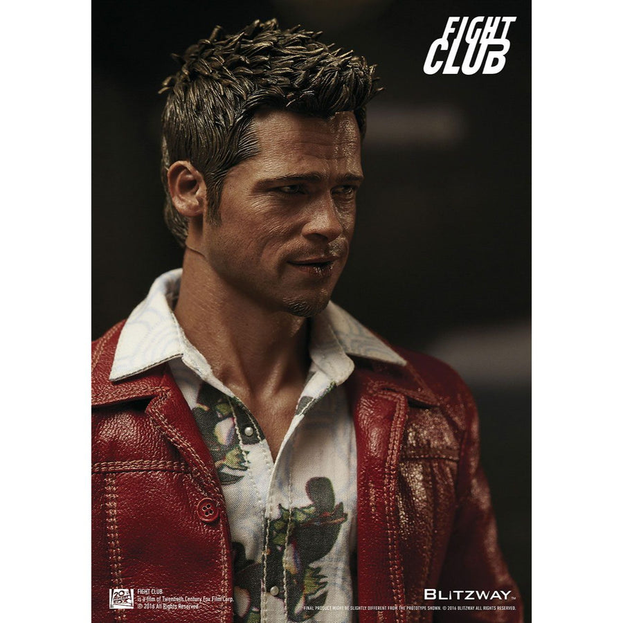 Blitzway Fight Club Tyler Durden Red Jacket Ex-Display 30cm 1/6 Scale