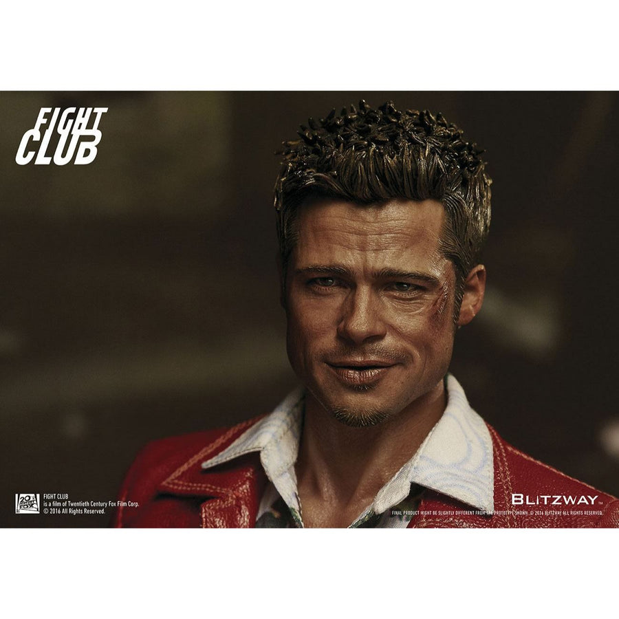 Blitzway Fight Club Tyler Durden Red Jacket Ex-Display 30cm 1/6 Scale