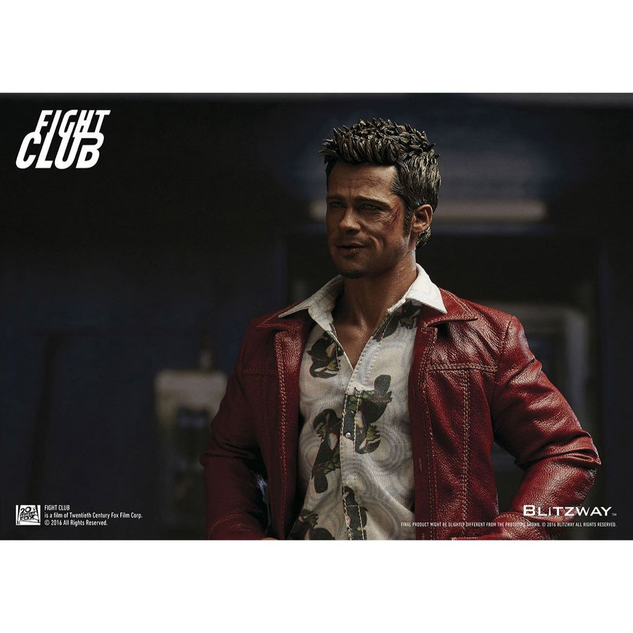 Blitzway Fight Club Tyler Durden Red Jacket Ex-Display 30cm 1/6 Scale