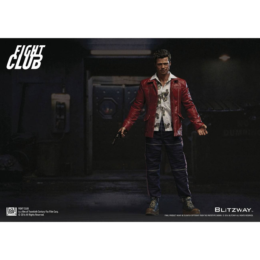 Blitzway Fight Club Tyler Durden Red Jacket Ex-Display 30cm 1/6 Scale