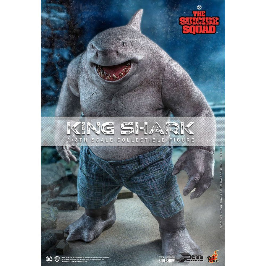 Hot Toys Suicide Squad Movie Masterpiece Action Figure 1/6 King Shark Ex-Display