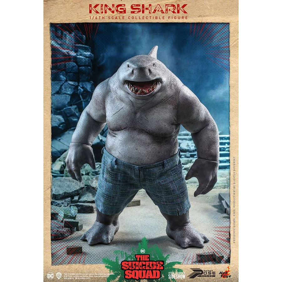 Hot Toys Suicide Squad Movie Masterpiece Action Figure 1/6 King Shark Ex-Display